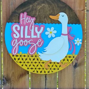 Silly Goose Door Hanger