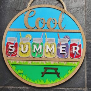Hello Summer Door Hanger